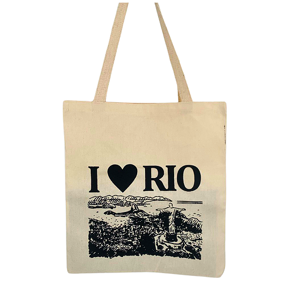 Bolsa Ecobag  100% algodão estampa Cristo Visu