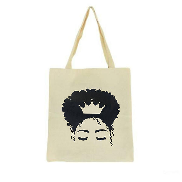 Bolsa Ecobag 100% algodão BLK QUEEN