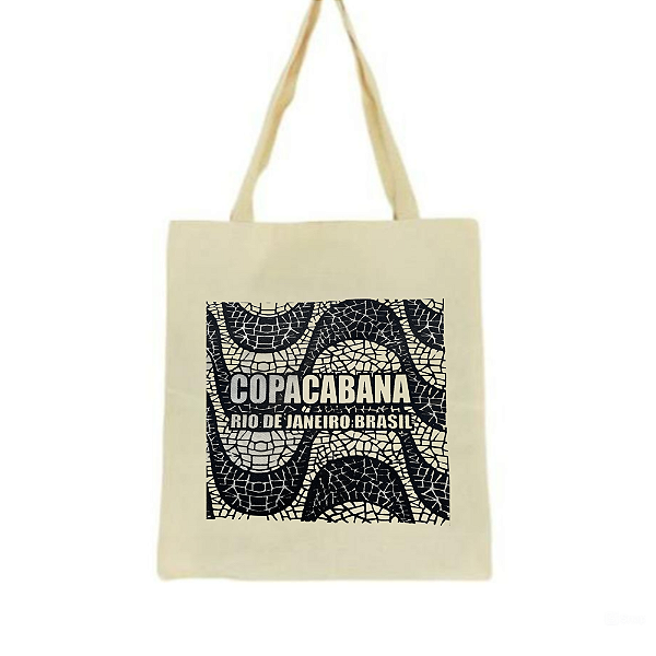 Bolsa Ecobag  100% algodão Estampa COPA BRASIL