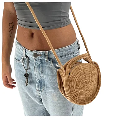 Bolsa Feminina Circle croche
