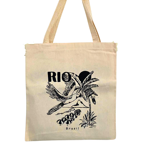Bolsa Algodão Rio de Janeiro Tropical – Ecobag Sustentável