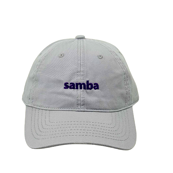Boné Bordado Ajustável Identidade Carioca – "Samba" (Cinza)