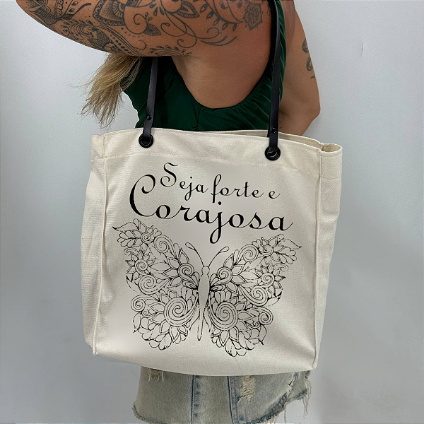 Bolsa Suede Elegante com Alça de Couro - Corajosa