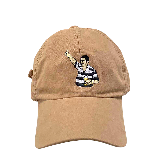 Boné Bordado Ajustável Identidade Carioca – "Zeca " (Bege)