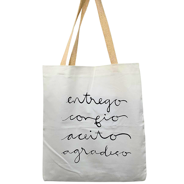 Bolsa Ecobag  100% algodão Branca Entrego confio