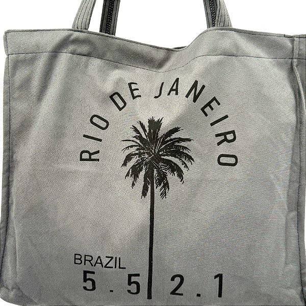 Bolsa Suede Elegante GG - 55 21 (Cinza)