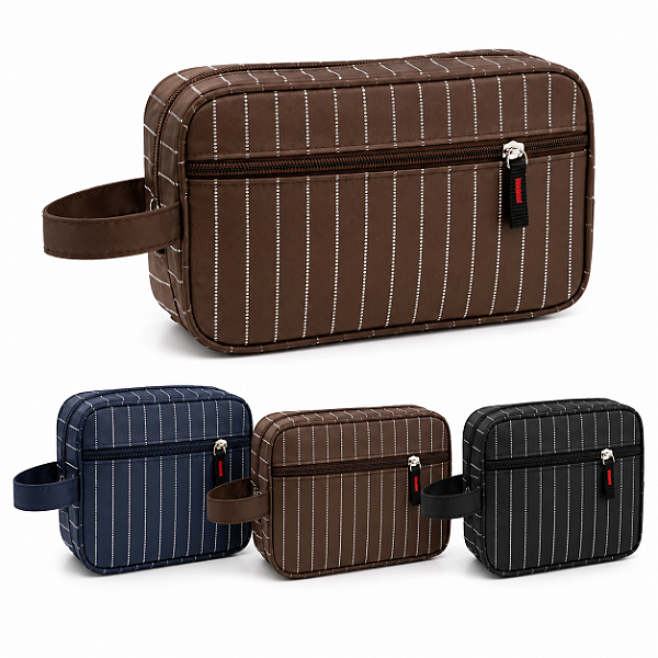 Necessaire Organizadora Compacta com Bolso Frontal