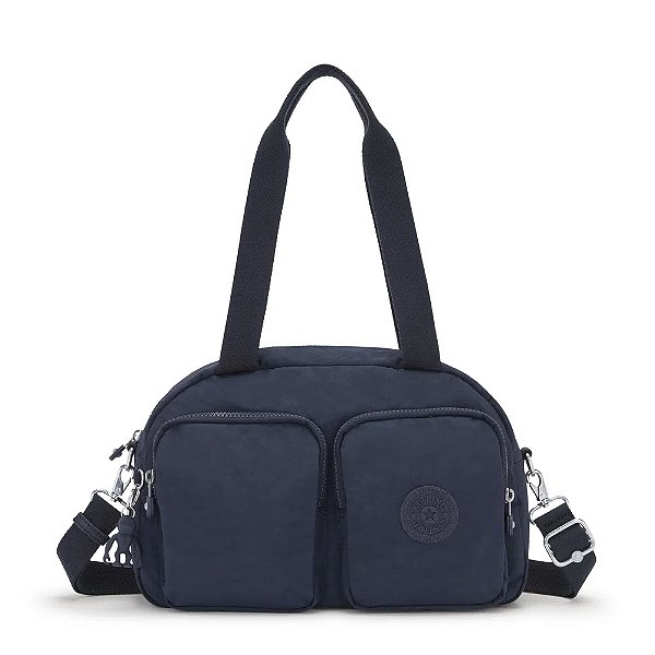 Bolsa de Mão e Transversal Kipling Cool Defea Azul Marinho