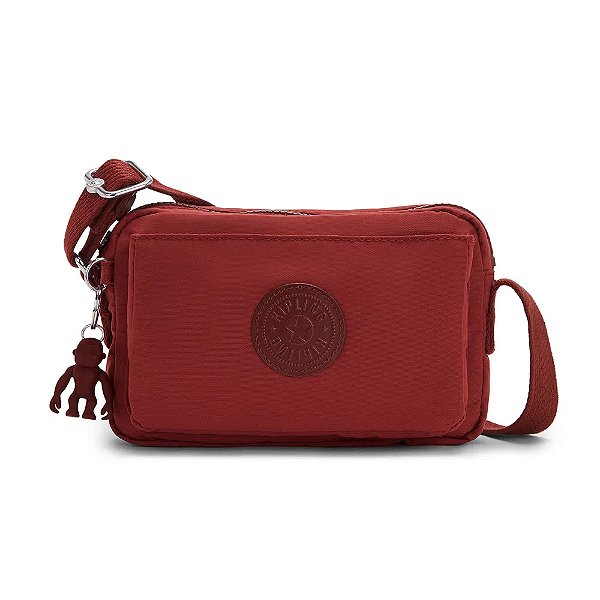 Bolsa Transversal Kipling Abanu Vermelho