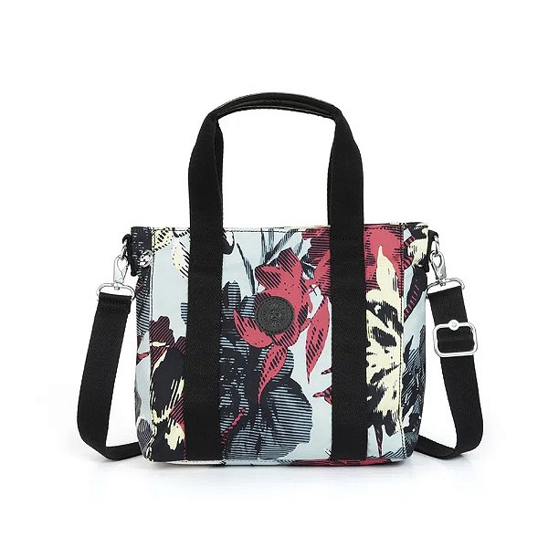 Bolsa Transversal Kipling Asseni Mini 5 Litros Casual Flower