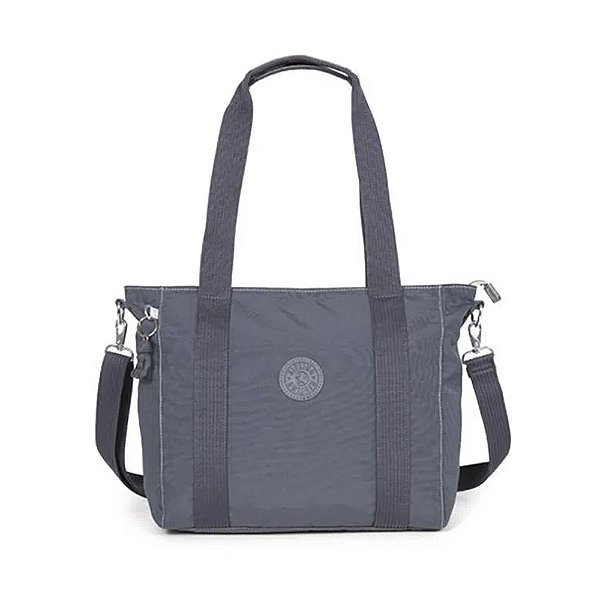 Bolsa Transversal Kipling Asseni S 10 Litros Grey Slate