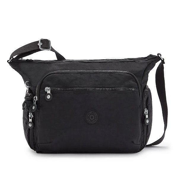 Bolsa Transversal Kipling Gabbie 12 Litros Preto