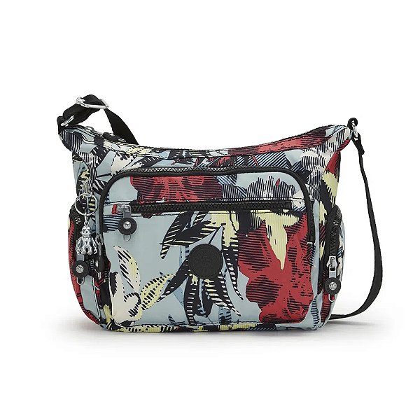 Bolsa Transversal Kipling Gabbie S 7 Litros Casual Flower