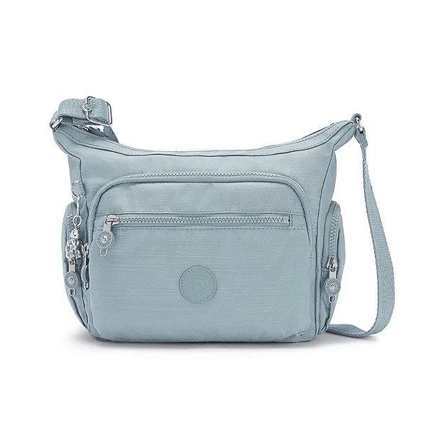 Bolsa Transversal Kipling Gabbie S Sea Gloss 7 Litros Azul