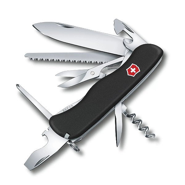 Canivete De Bolso Grande Victorinox Outrider Preto