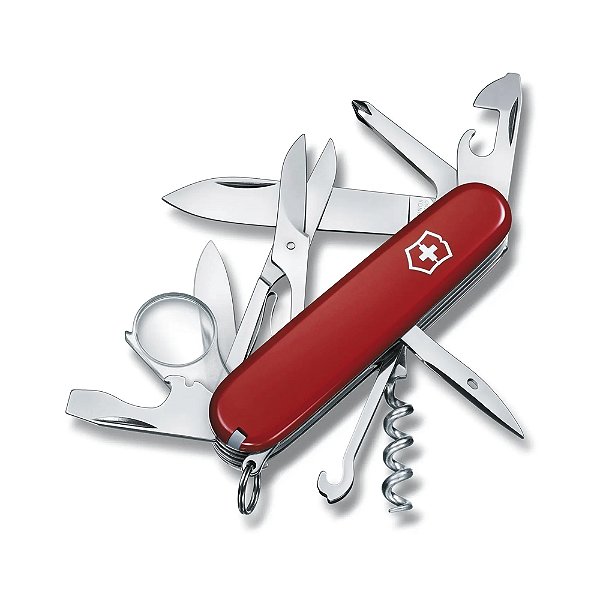 Canivete de Bolso Médio Victorinox Explorer Lente de Aumento