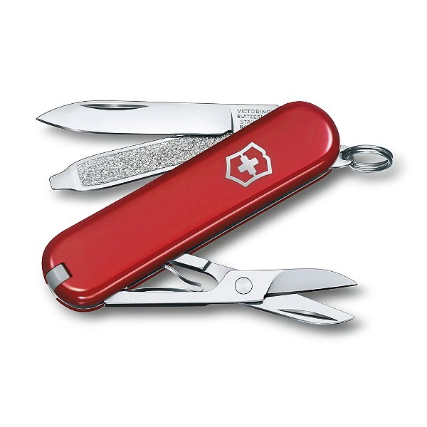 Canivete de Bolso Pequeno Victorinox Classic SD Vermelho