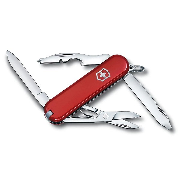 Canivete de Bolso Pequeno Victorinox Rambler com 10 Funções