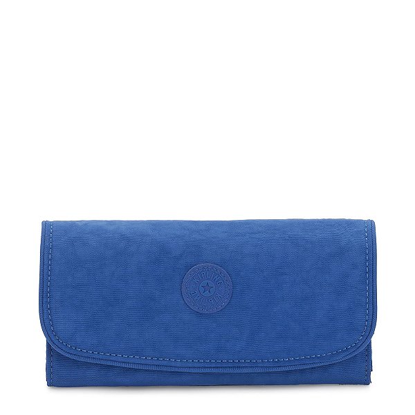 Carteira Kipling Money Land com RFID Azul