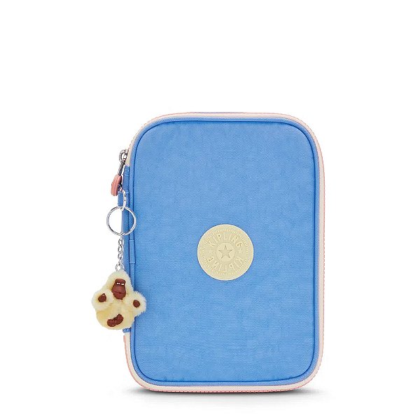 Estojo Kipling 100 Pens Sweet Blue C Azul Claro