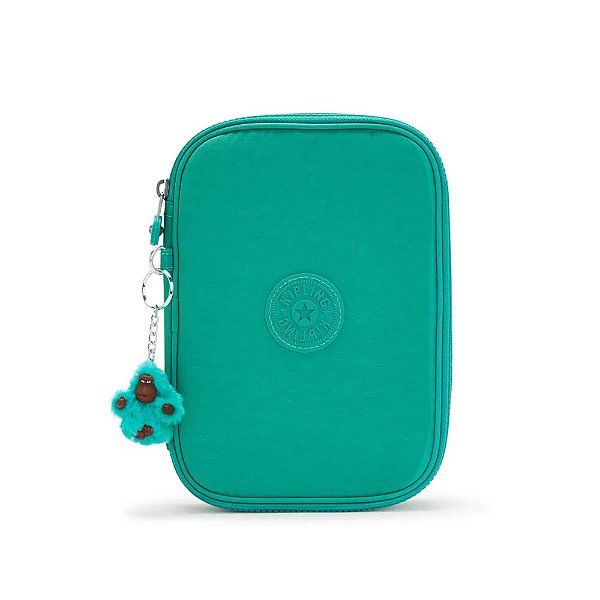 Estojo Kipling 100 Pens Verde Sour Green