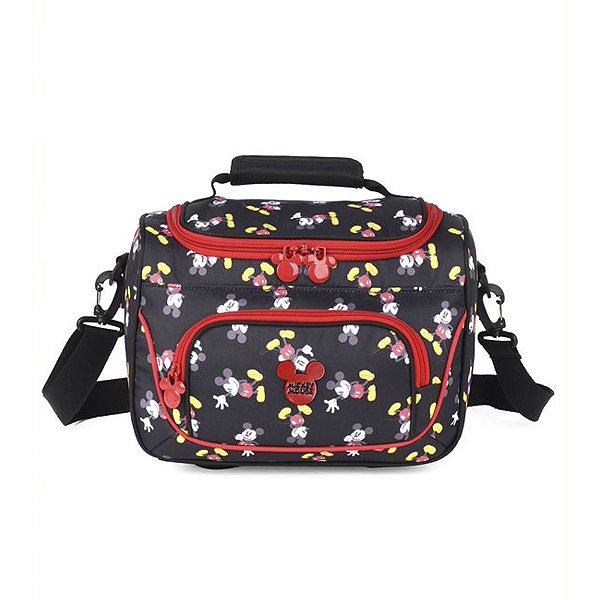 Frasqueira Maleta De Viagem Luxcel Mickey Mouse Preto