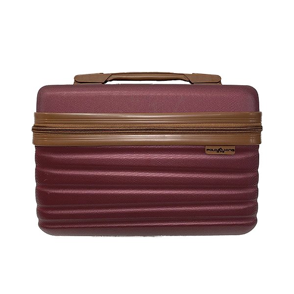 Frasqueira Maleta Polo King FR10226NPK Pequena Vermelho