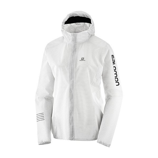 Jaqueta Salomon Lightning Race Wp Impermeável Branco