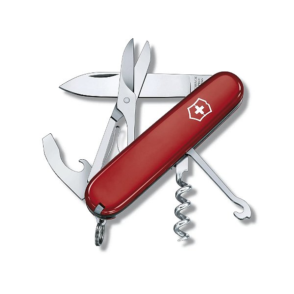 Canivete de Bolso Médio Victorinox Compact Vermelho
