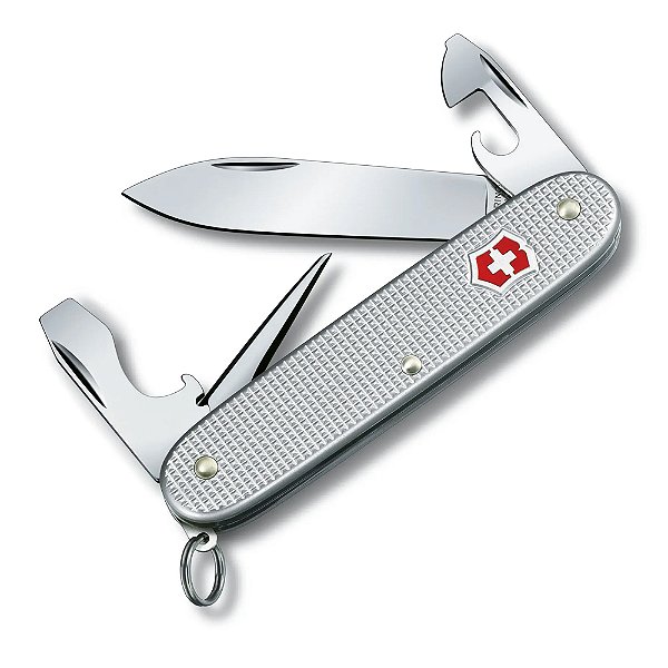 Canivete de Bolso Médio Victorinox Pioneer Alox Prata