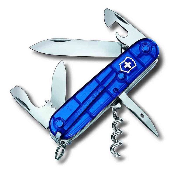 Canivete de Bolso Médio Victorinox Spartan Azul Translúcido