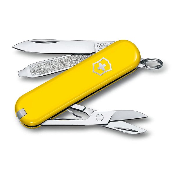 Canivete de Bolso Pequeno Victorinox Classic SD Amarelo