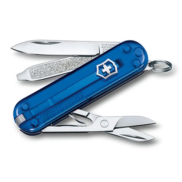 Canivete de Bolso Pequeno Victorinox Classic SD Translúcido