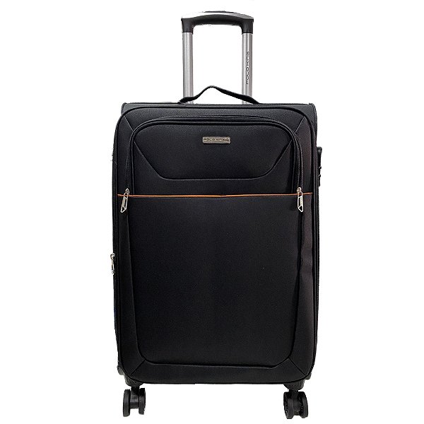 Mala De Viagem Polo King MF10220NPK24 Média Preto