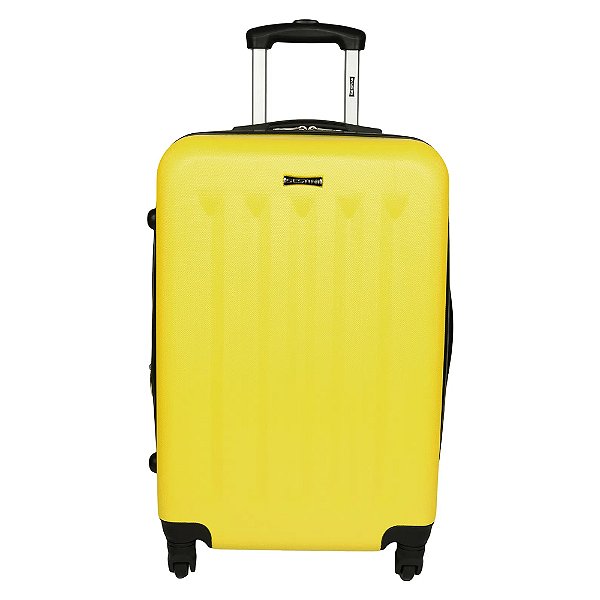 Mala de Viagem Sestini 360 4 Rodas Joy 3 Média Amarelo