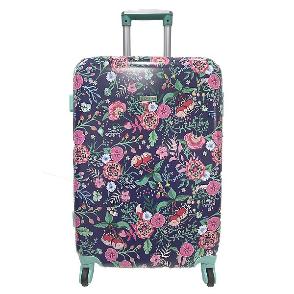 Mala De Viagem Sestini 360 Girls Raposinha Média Roxo
