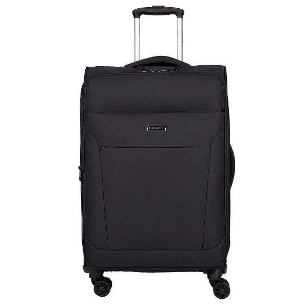 Mala de Viagem Sestini 360 Ultralight 5T Plus Média Preto