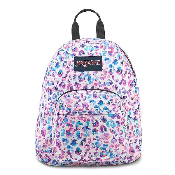 Mini Mochila Jansport Half Pint Leopard Dots 10,5 Litros