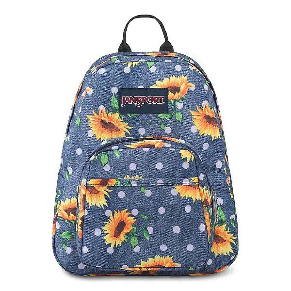 Mini Mochila Jansport Half Pint Sunflowers 10,5 Litros