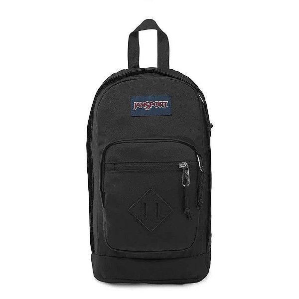 Mini Mochila JanSport Transversal Metro Sling Preto 12L