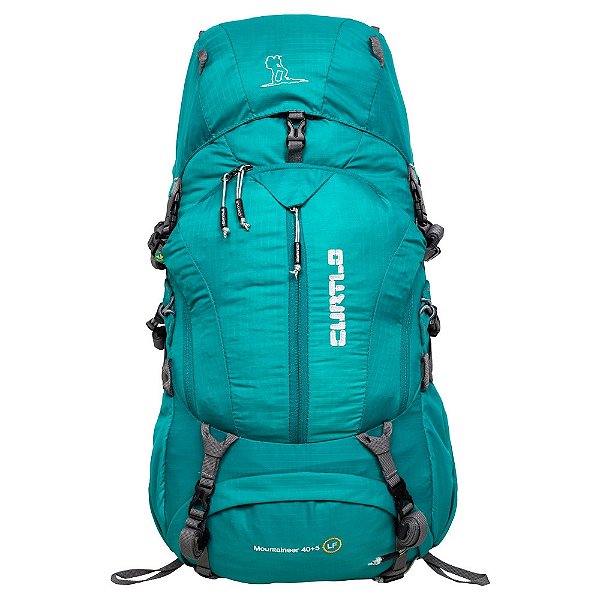 Mochila Curtlo Mountaineer Lady Fit Feminina 45 Litros Verde