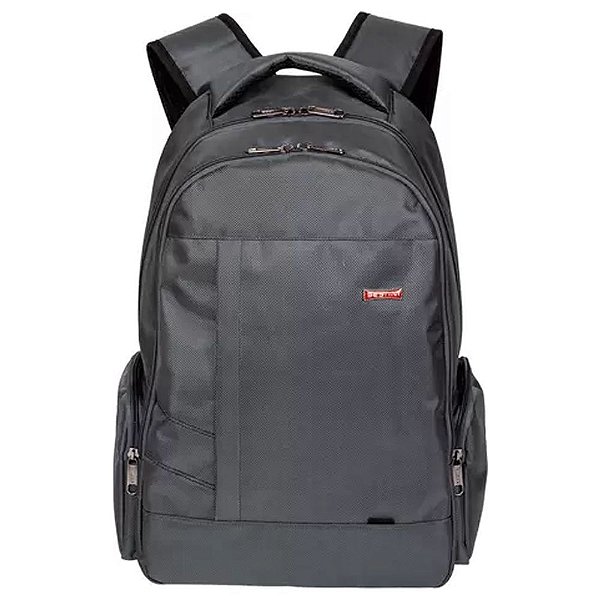 Mochila Grande Sestini Laptop Harvest 2 Compartimento Cinza