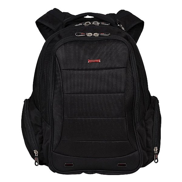 Mochila Grande Sestini Web 3.0 2 Compartimentos Preto