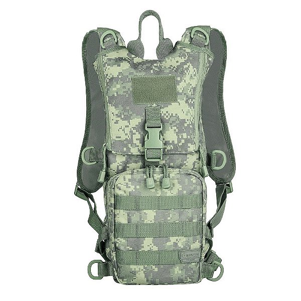 Mochila Invictus De Hidratação Militar Hydro Digital Acu