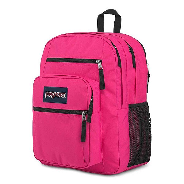 Mochila JanSport Big Student Pink 34 Litros Viajante Moderno