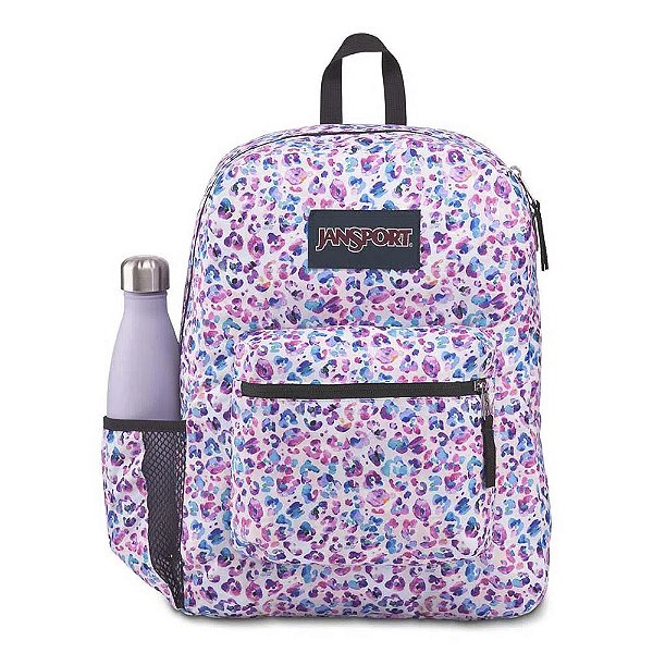 Mochila JanSport Cross Town Leopard Dots 26 Litros