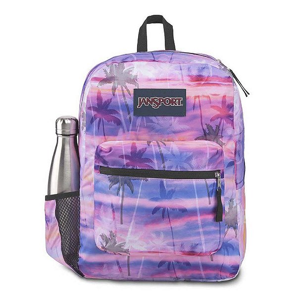 Mochila JanSport Cross Town Palm Paradise 26 Litros
