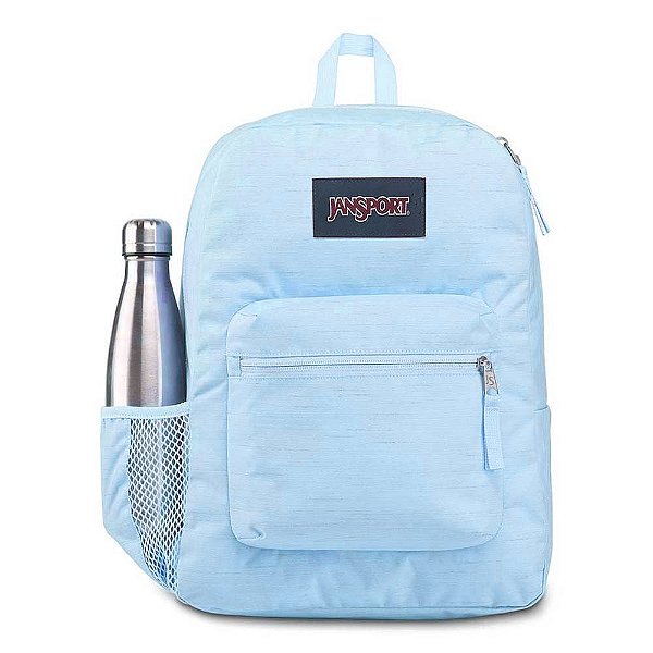 Mochila JanSport Cross Town Remix Azul Claro 26 Litros