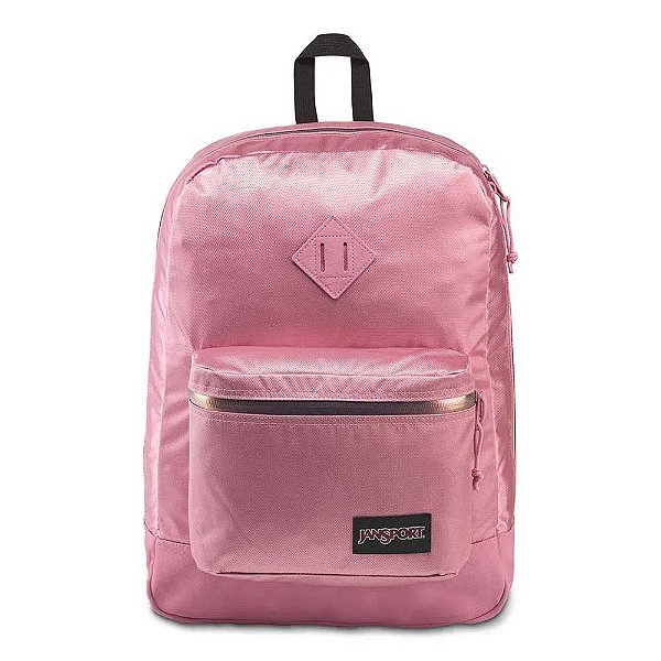 Mochila Jansport Super Fx Blackberry Mousse Premium Poly