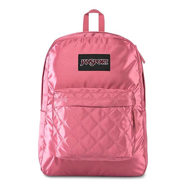 Mochila JanSport Super Fx Slate Rose Diamond Quilting 25L